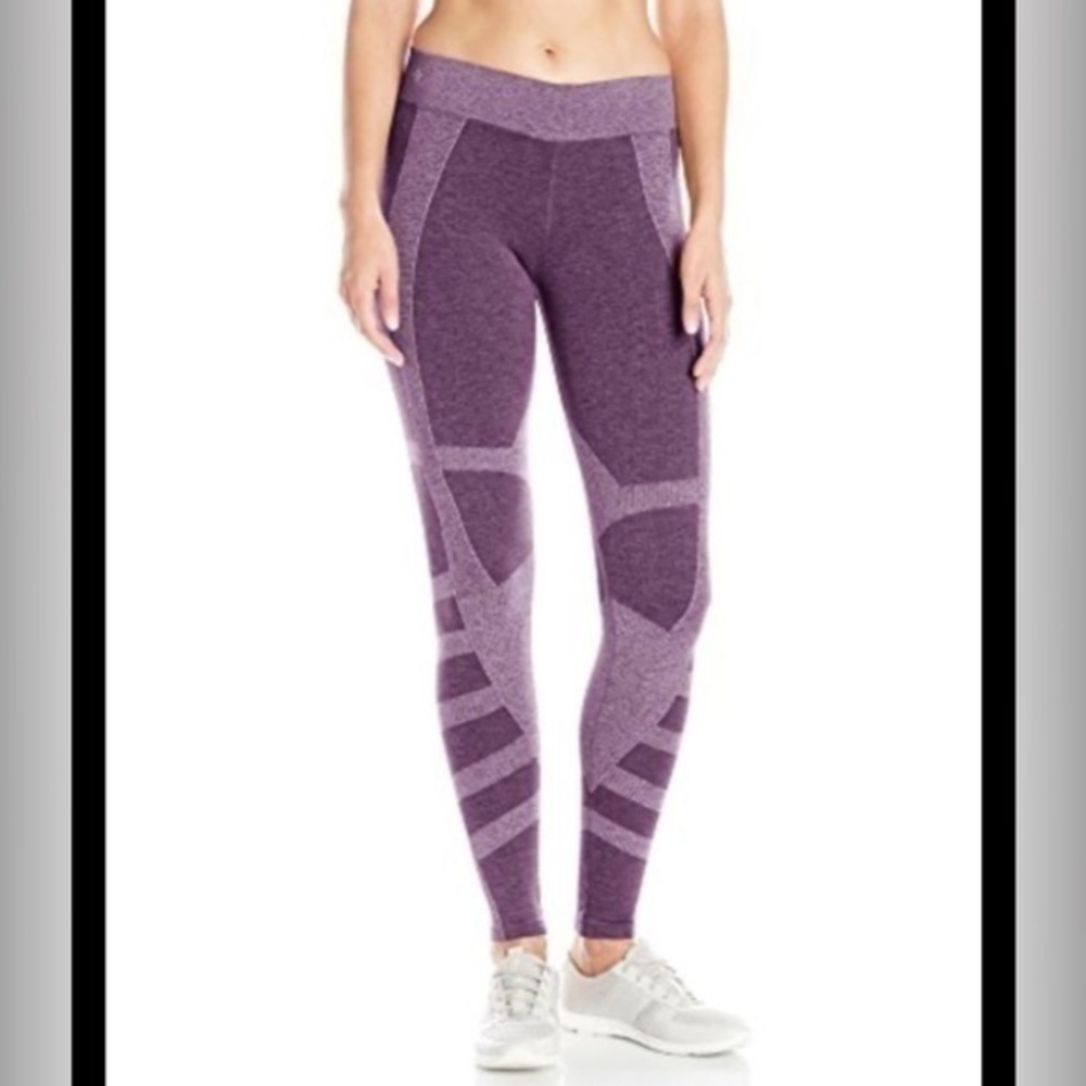 NUX  Camden plum purple inspired living stretchy microfiber pants leggings med